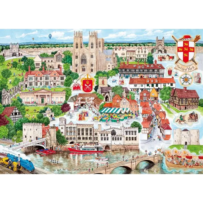 1000 Pieces Jigsaw Puzzles Assembling picture The City of York puzzles toys for adults children games educational games Toys
1000 Pieces Jigsaw Puzzles Assembling picture The City of York puzzles toys for adults children games educational games Toys