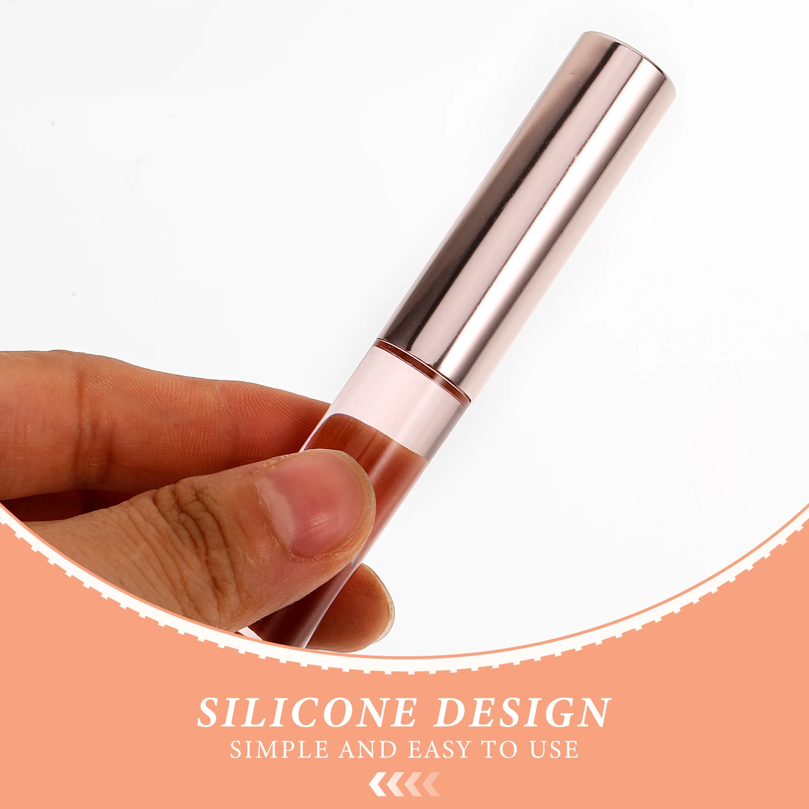 2 Pcs Silicone Head Nail Art Blending Tools Brush Brushes Plastic Salon for Nails 
2 Pcs Silicone Head Nail Art Blending Tools Brush Brushes Plastic Salon for Nails