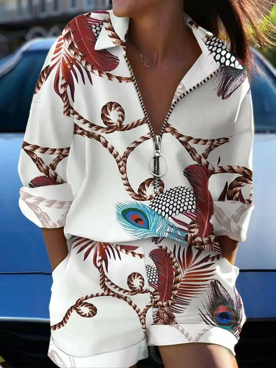 Модный комплект orts на молнии с принтом, женский весенний комплект 2023, длинный топ-бот из полиэстера, соответствующая независимая станция
Модный комплект orts на молнии с принтом, женский весенний комплект 2023, длинный топ-бот из полиэстера, соответствующая независимая станция