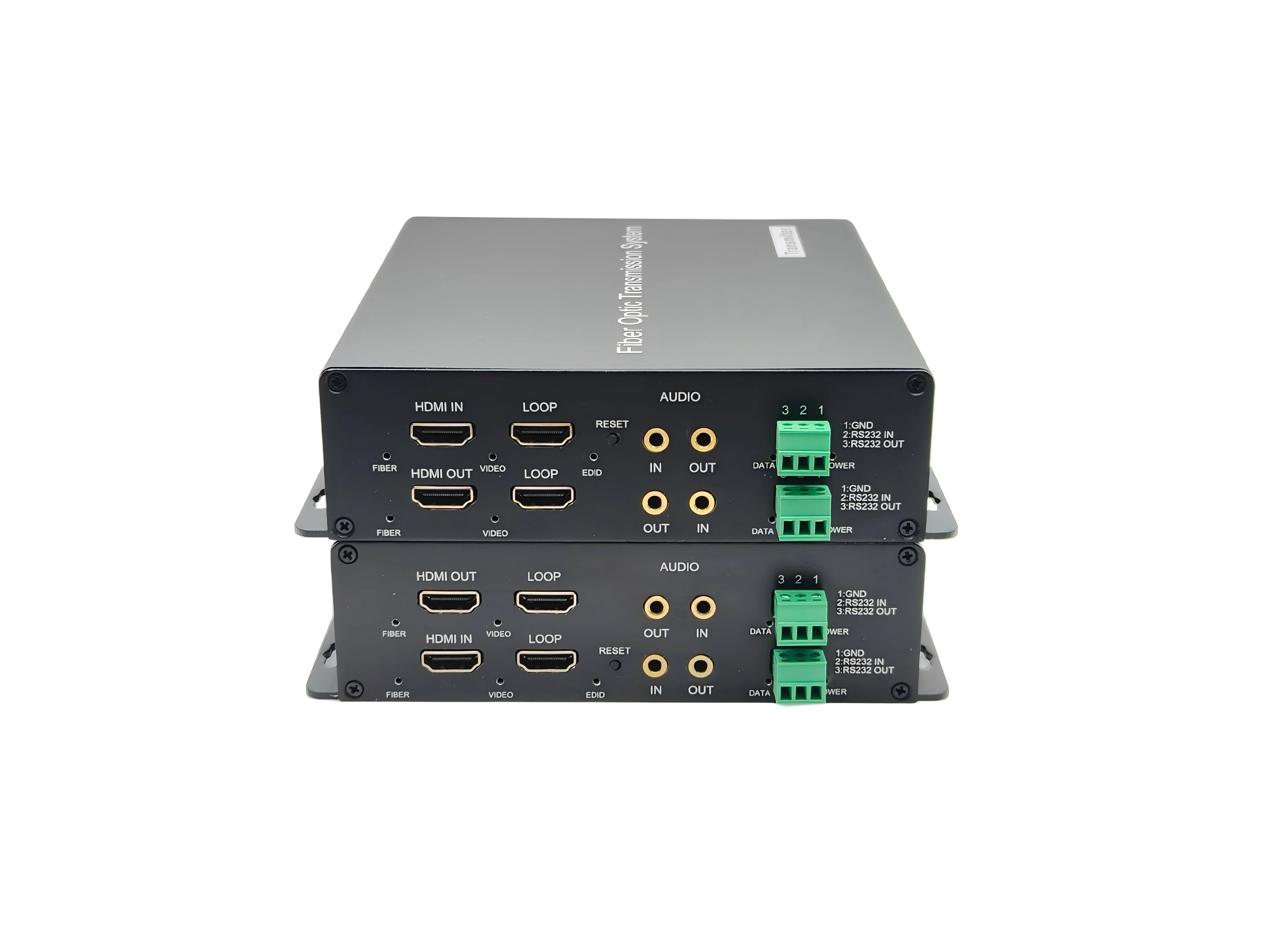 1channel bidirectional 4K@30Hz HDMI with bidirectional 3.5mm audio converter , SMF optic converter
1channel bidirectional 4K@30Hz HDMI with bidirectional 3.5mm audio converter , SMF optic converter