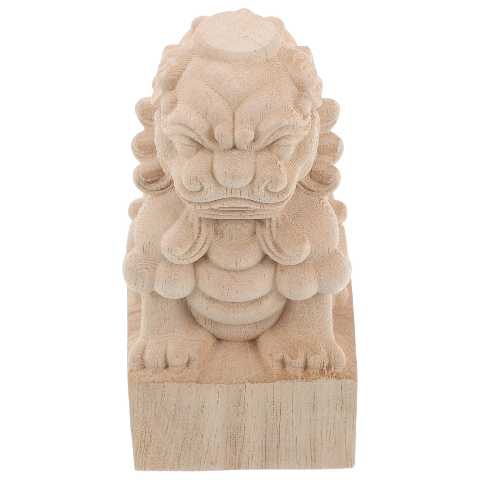 Wooden Lion Finial Post Tops for Bridge Decoration Unfinished Fu Dogs Garden Fence Ornament Miniature ModelVintage Landscape
Wooden Lion Finial Post Tops for Bridge Decoration Unfinished Fu Dogs Garden Fence Ornament Miniature ModelVintage Landscape