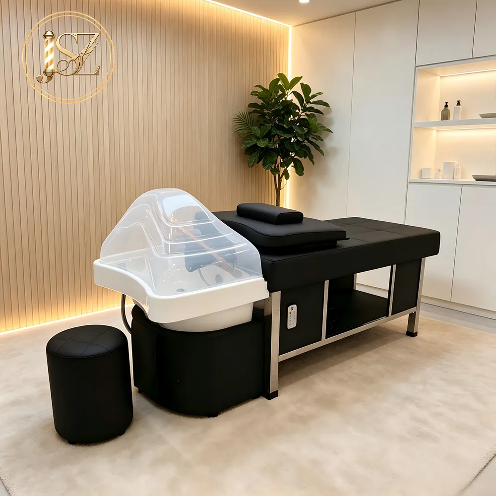 Elegant Thai Head Therapy Massage Bed Constant Temperature Water Circulation Fumigation Functional Hair Washing Bed
Elegant Thai Head Therapy Massage Bed Constant Temperature Water Circulation Fumigation Functional Hair Washing Bed