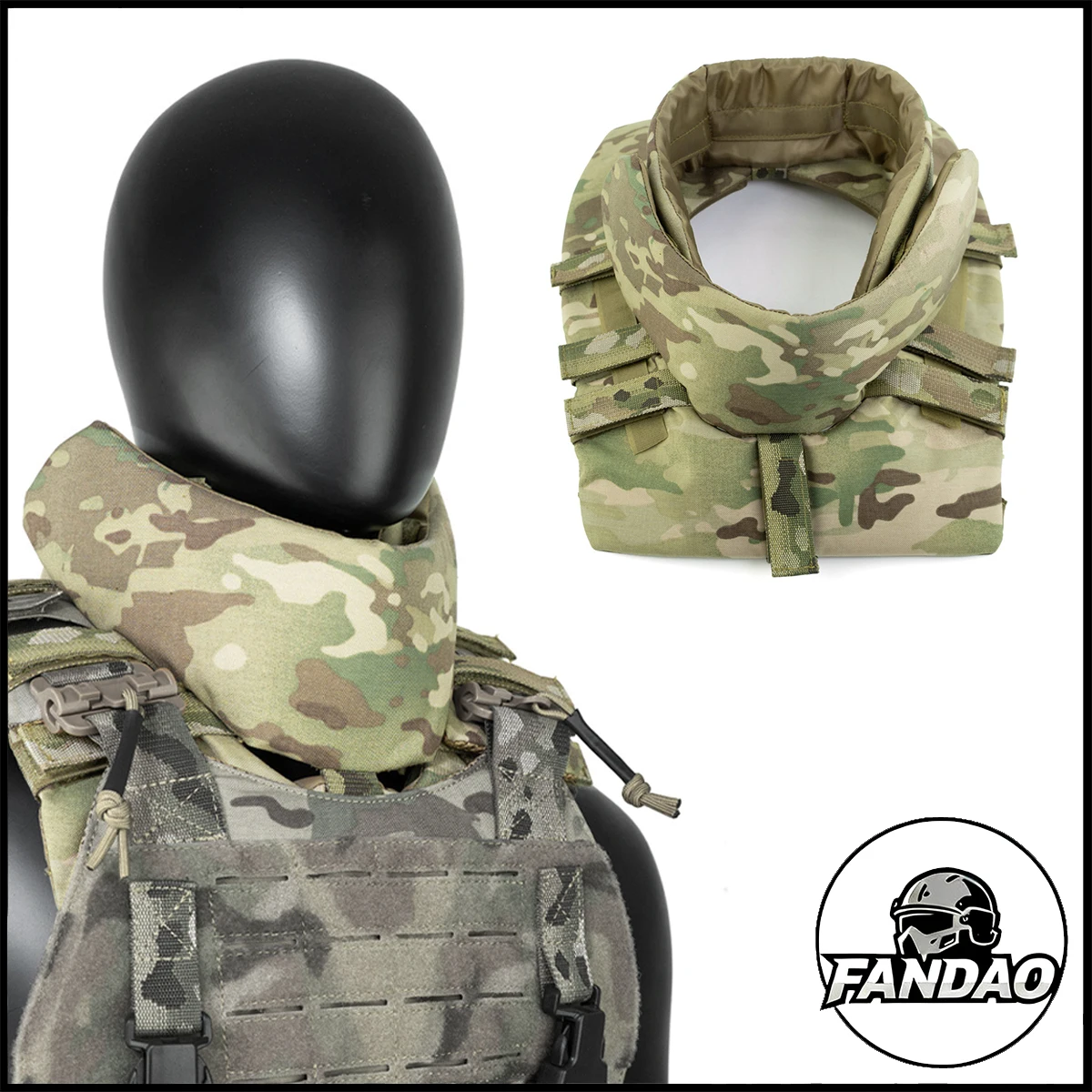 Tactical Protection Neck Guard for Plate Carrier Adjustable Large-area Collar Neck Armor Outdoor Airsoft Vest Extension Kit
Tactical Protection Neck Guard for Plate Carrier Adjustable Large-area Collar Neck Armor Outdoor Airsoft Vest Extension Kit