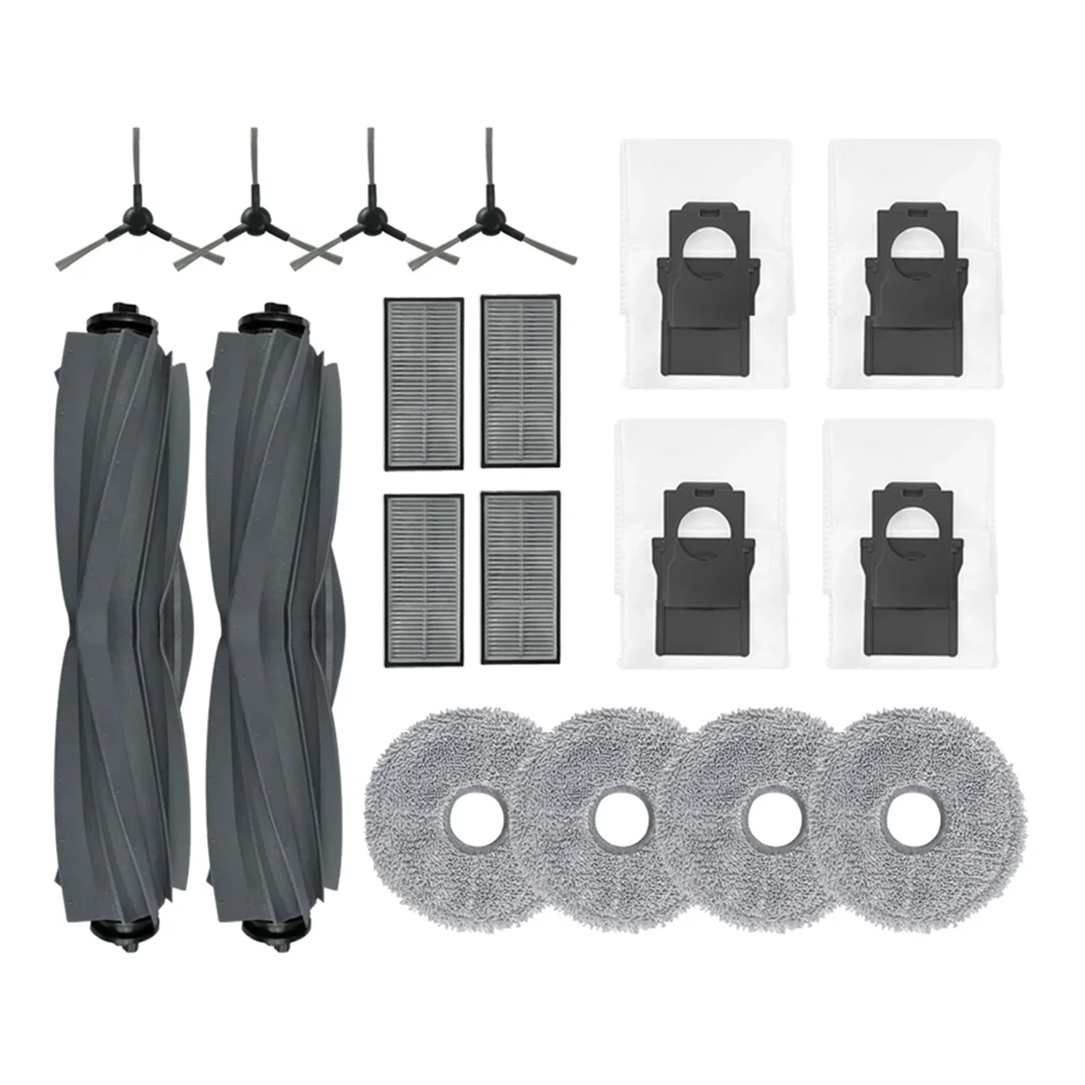 AUU-For X30 Ultra / X30 Pro Main Side Brush HEPA Filter Mop Pads Dust Bags Replacement Spare Parts
AUU-For X30 Ultra / X30 Pro Main Side Brush HEPA Filter Mop Pads Dust Bags Replacement Spare Parts