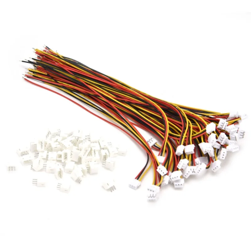 50 шт. 3-контактных разъемов ZH1.5 (гнездо) с проводом 28AWG, 15 см, 50 шт. штекеров (папа), электроматериалы
50 шт. 3-контактных разъемов ZH1.5 (гнездо) с проводом 28AWG, 15 см, 50 шт. штекеров (папа), электроматериалы