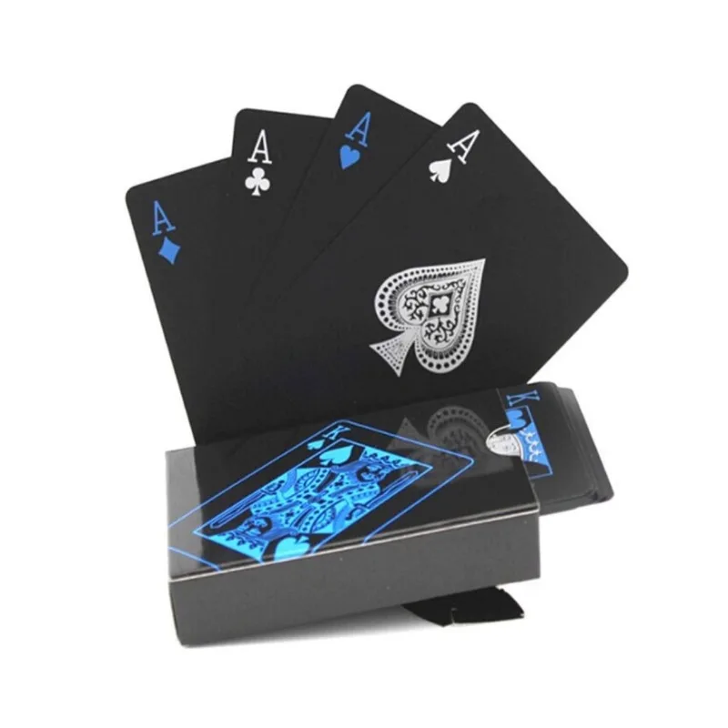Waterproof PVC Playing Cards Set Durable 54 Cards Portable Poker Deck Smooth Touch Magic Tricks Cardistry Party Family Entertain
Waterproof PVC Playing Cards Set Durable 54 Cards Portable Poker Deck Smooth Touch Magic Tricks Cardistry Party Family Entertain
