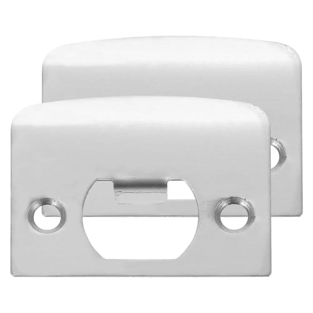 2 Pcs Lock Tongue Buckle Stainless Steel Door Plate Hole Cover Pocket Plates for Doors Silver Reinforcement Deadbolt
2 Pcs Lock Tongue Buckle Stainless Steel Door Plate Hole Cover Pocket Plates for Doors Silver Reinforcement Deadbolt