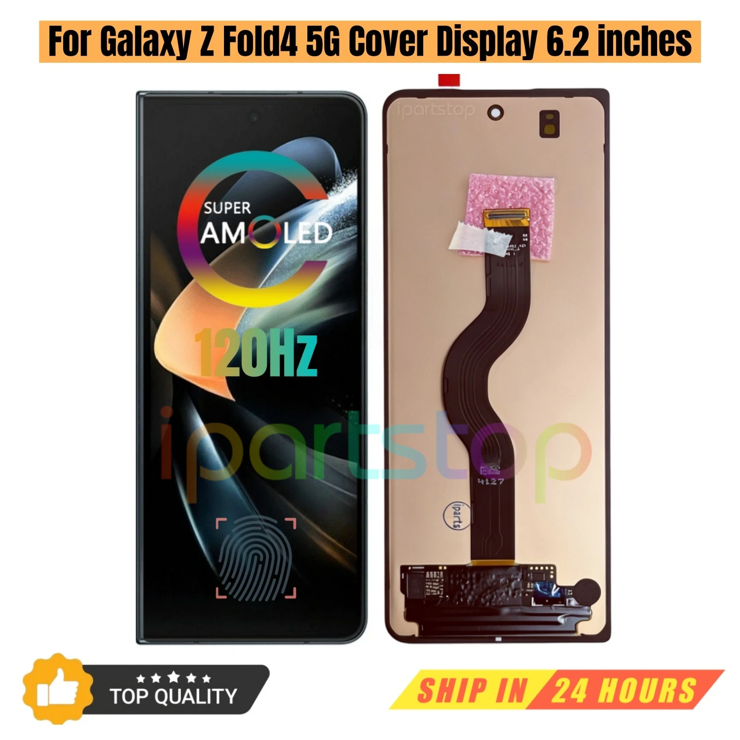 iParts Replacement Front Small Cover Display for Samsung Galaxy Z Fold4 5G SM-F936B F936U F936N AMOLED Touch Screen Assembly OEM
iParts Replacement Front Small Cover Display for Samsung Galaxy Z Fold4 5G SM-F936B F936U F936N AMOLED Touch Screen Assembly OEM