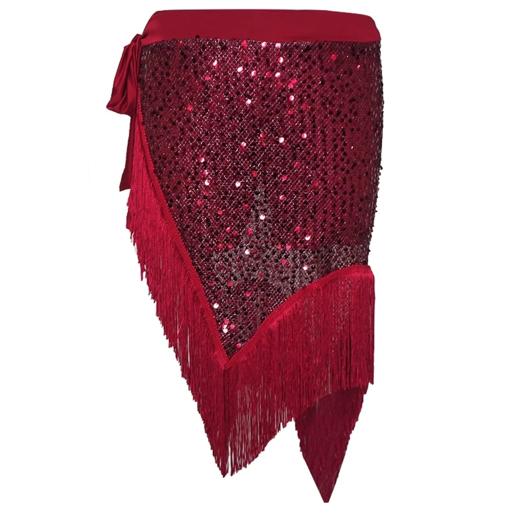 Women Bellydance Clothes Long Fringe Irregular Fishnet Shimmy Belt Belly Dance Hip Scarf Sparkle Sequins Tie Wraps 
Women Bellydance Clothes Long Fringe Irregular Fishnet Shimmy Belt Belly Dance Hip Scarf Sparkle Sequins Tie Wraps