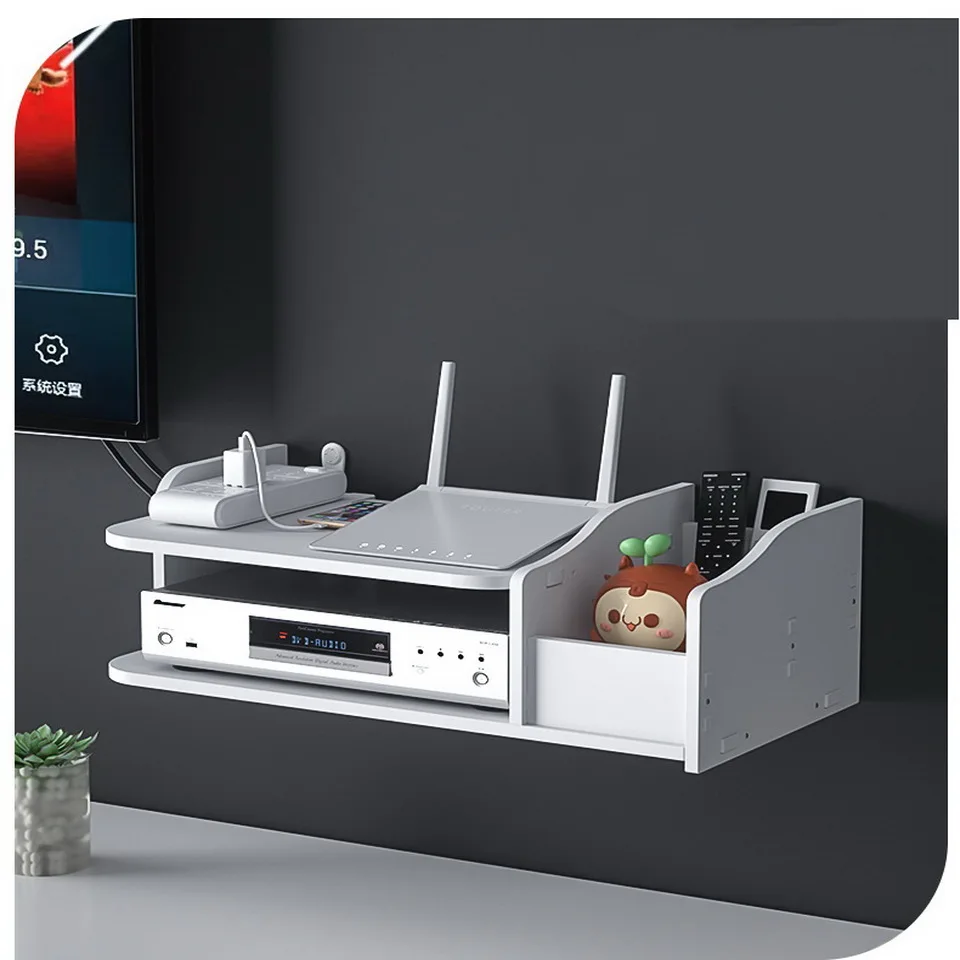 TV DVD Player Wireless Wifi Router Storage Organizer Container Boxes Set Top Boxes Wall Mounting Support Rack Shelf Bracket
TV DVD Player Wireless Wifi Router Storage Organizer Container Boxes Set Top Boxes Wall Mounting Support Rack Shelf Bracket