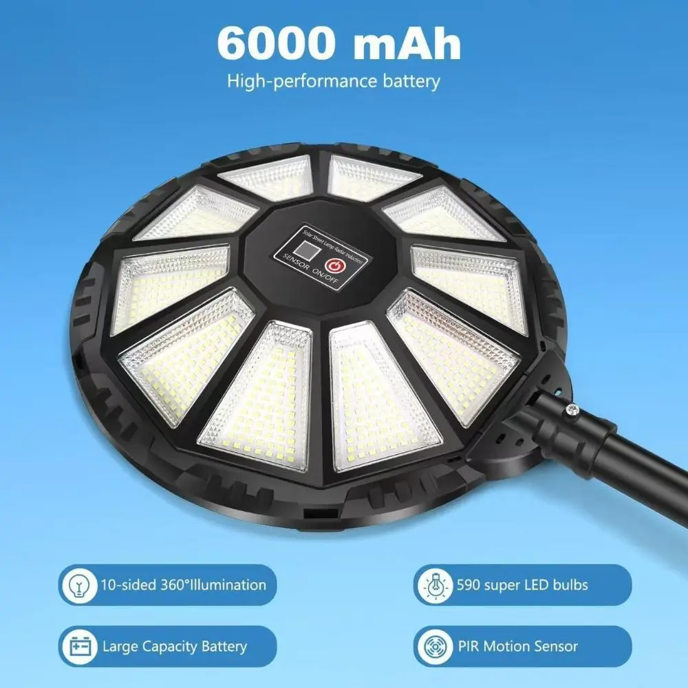 Efficient Solar Power Solar Wall Light Wide-Angle Lighting Soft Even Brightness Outdoor Motion Sensor Lamp for 3.2V/6000mAh
Efficient Solar Power Solar Wall Light Wide-Angle Lighting Soft Even Brightness Outdoor Motion Sensor Lamp for 3.2V/6000mAh