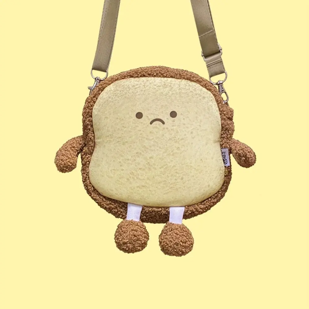 Cute Toast Bread Crossbody Bag Crossbody Bag Korean Style Cute Expression Phone Wallet Portable Cartoon Shoulder Bag Gift
Cute Toast Bread Crossbody Bag Crossbody Bag Korean Style Cute Expression Phone Wallet Portable Cartoon Shoulder Bag Gift