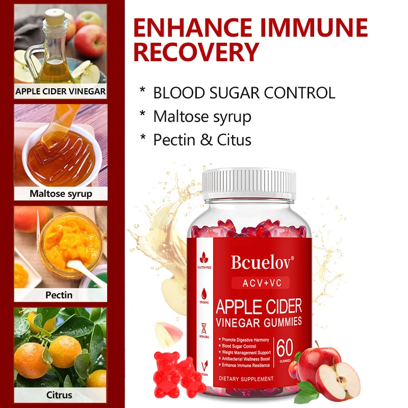 Мармеладные маркеры с уксусом яблочного сидения — способствуют метаболизм и пищеварение, здоровью желоба и иммунитета, улучшают иммунитет для мужчин и женщин
Мармеладные маркеры с уксусом яблочного сидения — способствуют метаболизм и пищеварение, здоровью желоба и иммунитета, улучшают иммунитет для мужчин и женщин