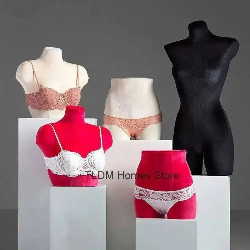 Half-length Gercek Tam Kadın Vucut Sisme Velvet Mannequin for Women's Clothing Display Upper-body Mannequins Window Display
Half-length Gercek Tam Kadın Vucut Sisme Velvet Mannequin for Women's Clothing Display Upper-body Mannequins Window Display