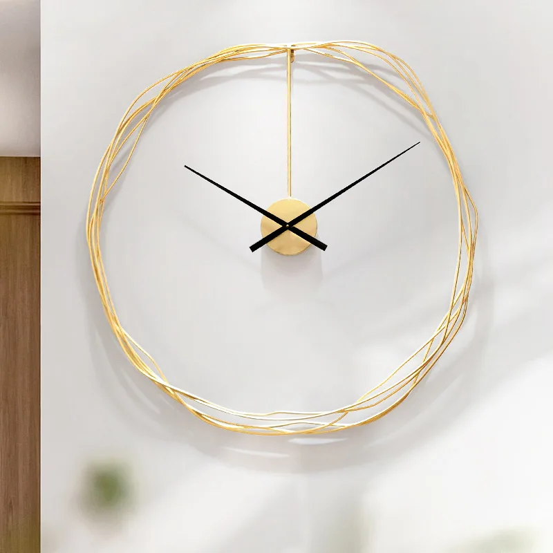 Nordic minimalist clock Simple Modern Living Room Art Creative Restaurant Decoration Wall Clock
Nordic minimalist clock Simple Modern Living Room Art Creative Restaurant Decoration Wall Clock