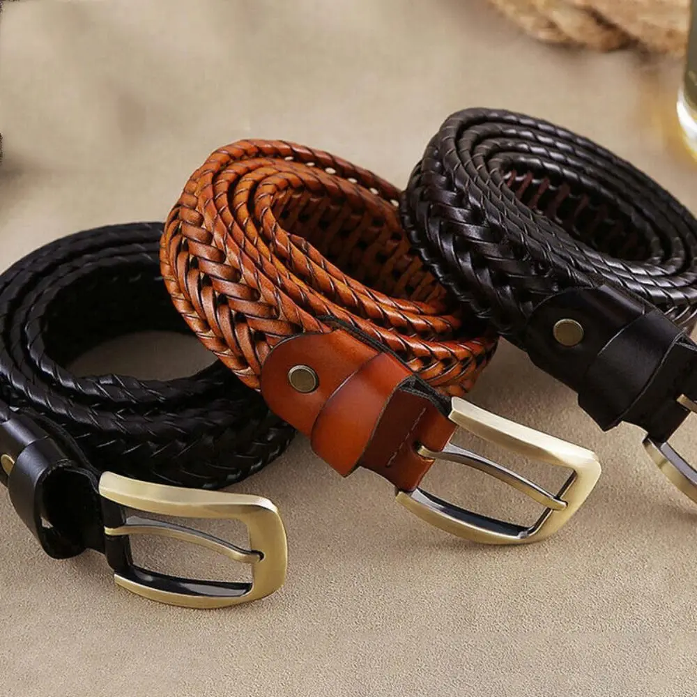 Leather Waist Strap Trousers Jeans Strap Waistband Vintage Belts Braided Belt
Leather Waist Strap Trousers Jeans Strap Waistband Vintage Belts Braided Belt