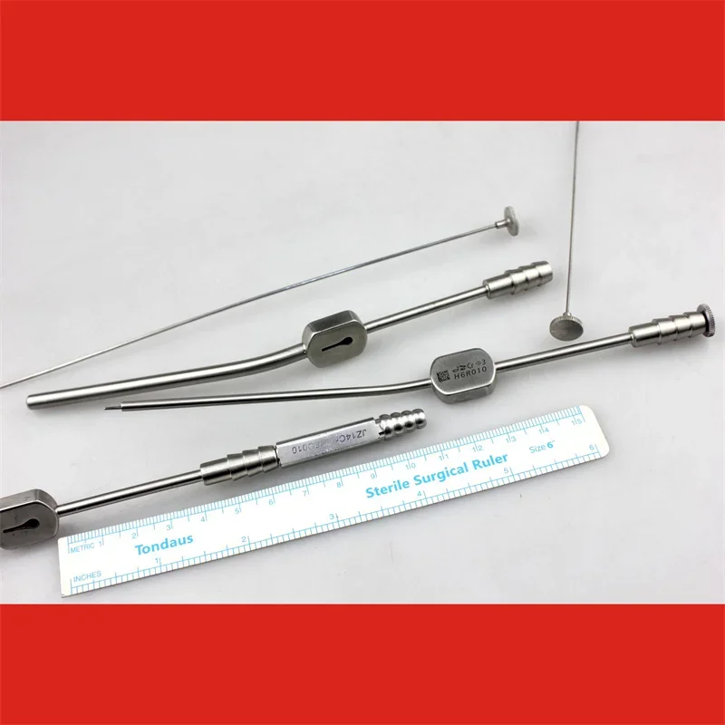 Mastoid suction tube, brain mastoid suction device, skull external auditory canal suction tube, Admiralty neurosurgery
Mastoid suction tube, brain mastoid suction device, skull external auditory canal suction tube, Admiralty neurosurgery
