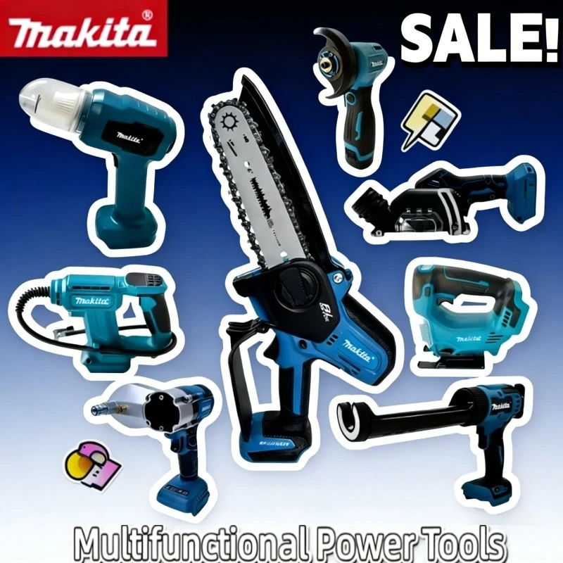 Makita Various Models of Portable Cordless Impact Driver Rechargeable Screwdriver Electric Reciprocating Saw For Makita Battery
Makita Various Models of Portable Cordless Impact Driver Rechargeable Screwdriver Electric Reciprocating Saw For Makita Battery