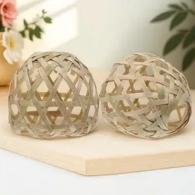 2Pcs Bamboo Lamp Shade Cover Vintage Style Indoor Light Decoration for Home Office Cafe Hotel Ceiling Hanging Lamp Use
2Pcs Bamboo Lamp Shade Cover Vintage Style Indoor Light Decoration for Home Office Cafe Hotel Ceiling Hanging Lamp Use