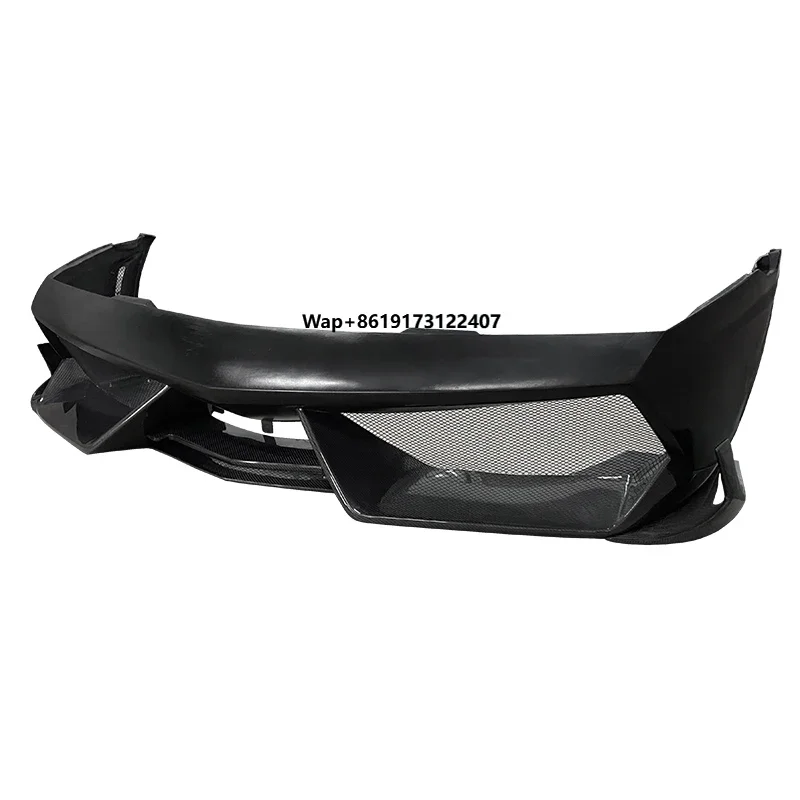 For 2008-2014 Carbon Fiber & Fiberglass Front Bumper With Wind Blades
For 2008-2014 Carbon Fiber & Fiberglass Front Bumper With Wind Blades