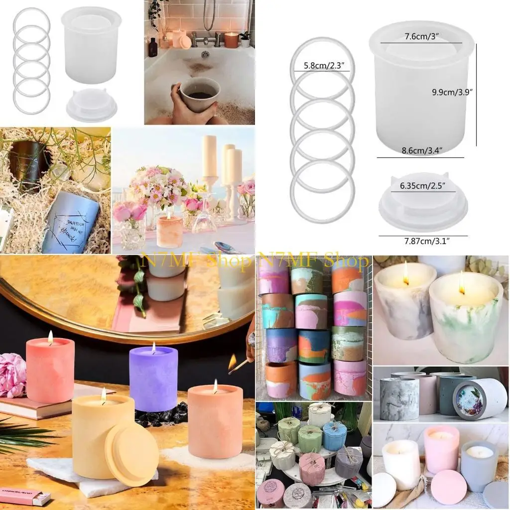 N7MF Cup Molds Silicone Clay Mould Resin Casting Molds for Hand-Making
N7MF Cup Molds Silicone Clay Mould Resin Casting Molds for Hand-Making