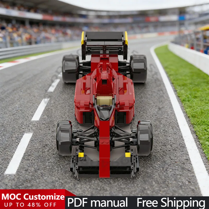 Набор для сборки гоночного автомобиля из 804 деталей, модульный конструктор MOC, креативный дизайн, кирпичики для самостоятельной сборки, игрушка-подарок для мальчиков
Набор для сборки гоночного автомобиля из 804 деталей, модульный конструктор MOC, креативный дизайн, кирпичики для самостоятельной сборки, игрушка-подарок для мальчиков