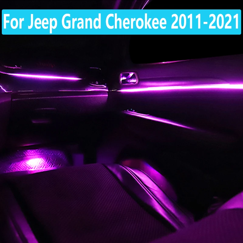 17 Pcs LED Atmosphere Light For Jeep Grand Cherokee 2011-2021 Special Car Atmosphere Light Interior Upgrade
17 Pcs LED Atmosphere Light For Jeep Grand Cherokee 2011-2021 Special Car Atmosphere Light Interior Upgrade