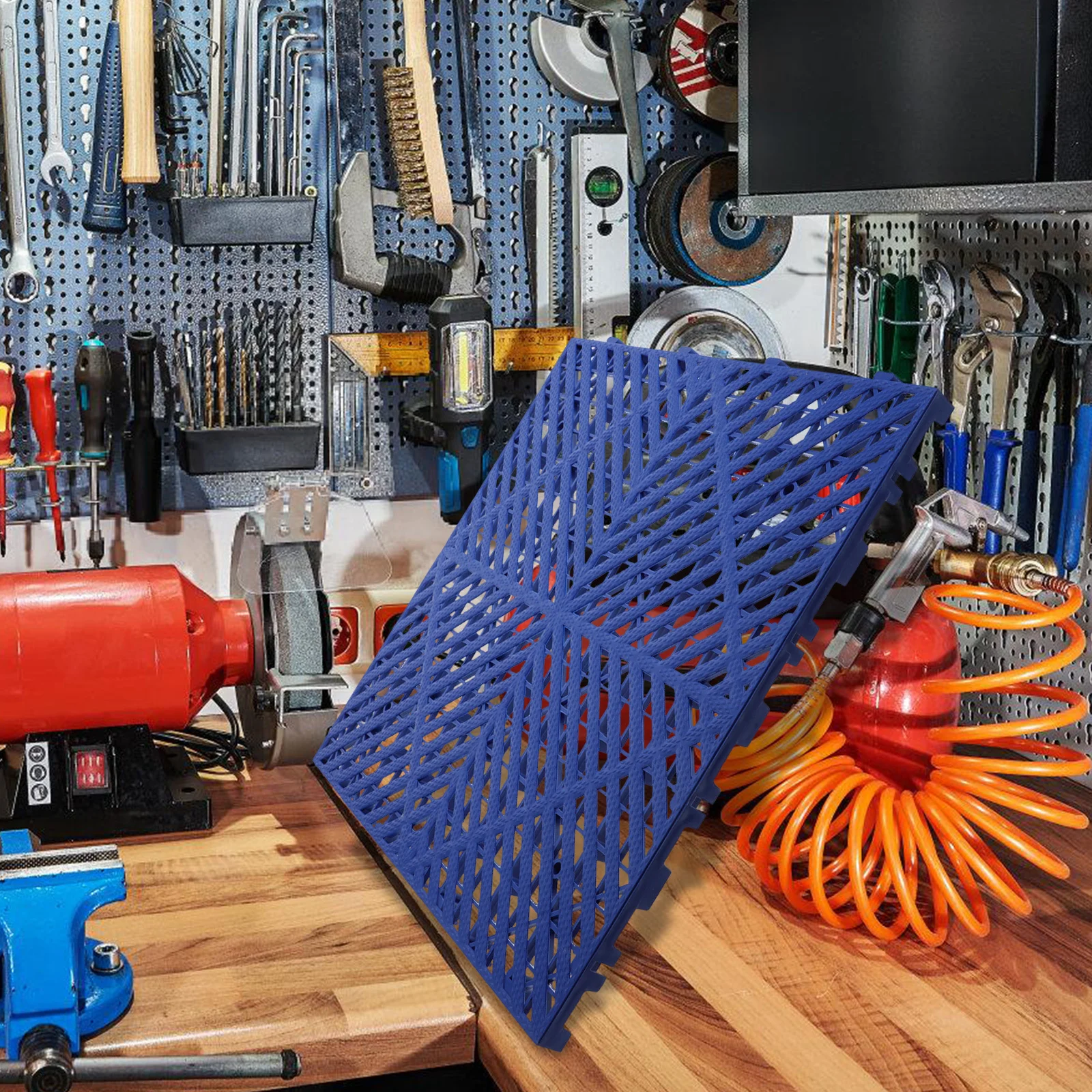 Garage Floor Tiles Interlocking Plastic Non-Slip Drainage Mat for Car Wash Shops Patio Balcony Pool Drainage Mat
Garage Floor Tiles Interlocking Plastic Non-Slip Drainage Mat for Car Wash Shops Patio Balcony Pool Drainage Mat