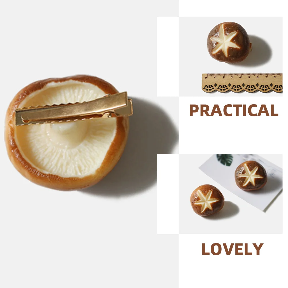 Simulation Food Hair Barrette Fake Mushroom Hair Clip Funny Cartoon Vegetable Hairpin Decorative Hairpins for Women
Simulation Food Hair Barrette Fake Mushroom Hair Clip Funny Cartoon Vegetable Hairpin Decorative Hairpins for Women