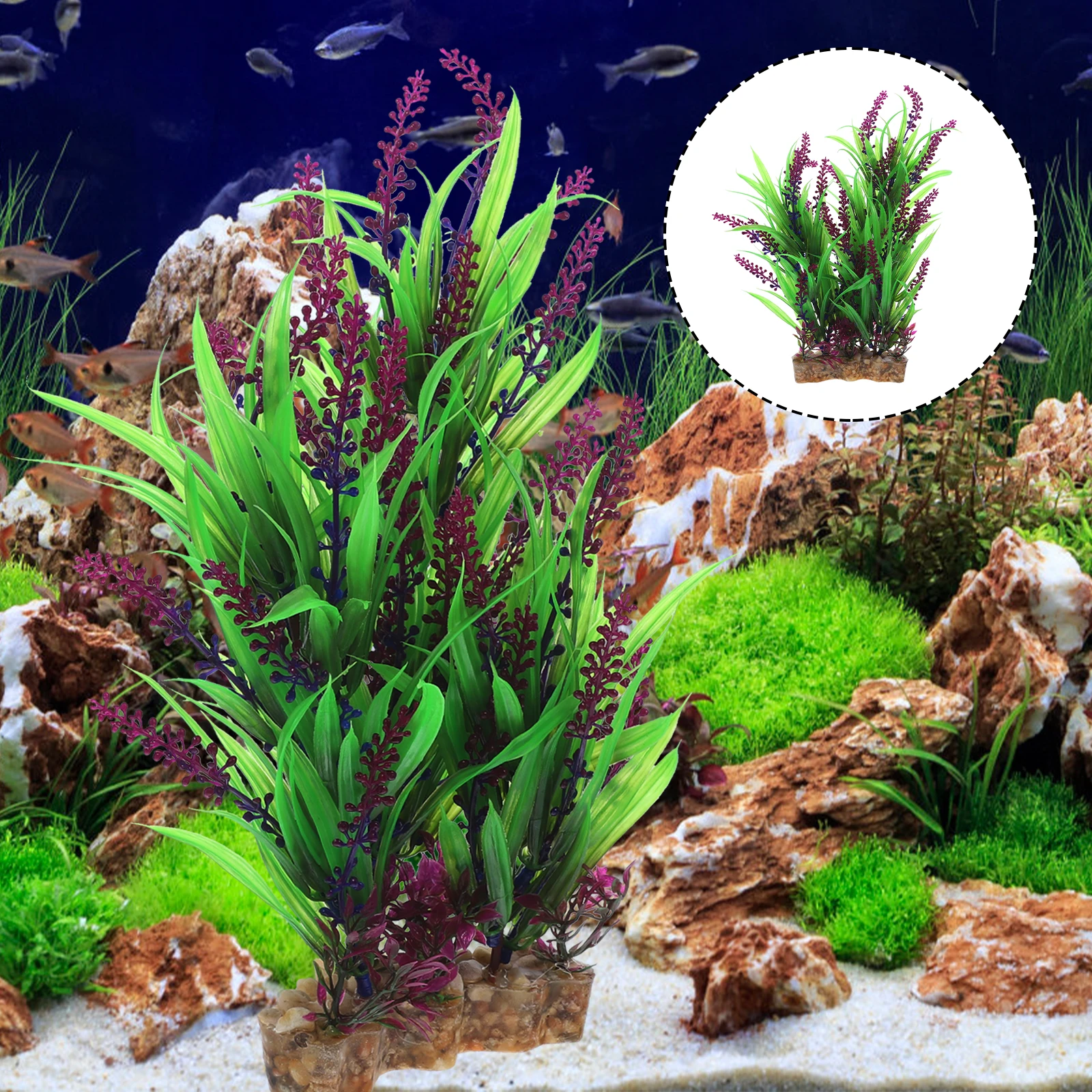 Artificial Aquatic Plants Decoration Fish Tank Supply Resin Water Grass Lifelike Plants Aquarium Adornment Pet SuppliesWater
Artificial Aquatic Plants Decoration Fish Tank Supply Resin Water Grass Lifelike Plants Aquarium Adornment Pet SuppliesWater