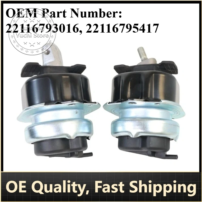 P/N: 22116793016, 22116795417 - Left/Right Engine Mount for BMW X5, X6 (E70, E71, E72)
P/N: 22116793016, 22116795417 - Left/Right Engine Mount for BMW X5, X6 (E70, E71, E72)
