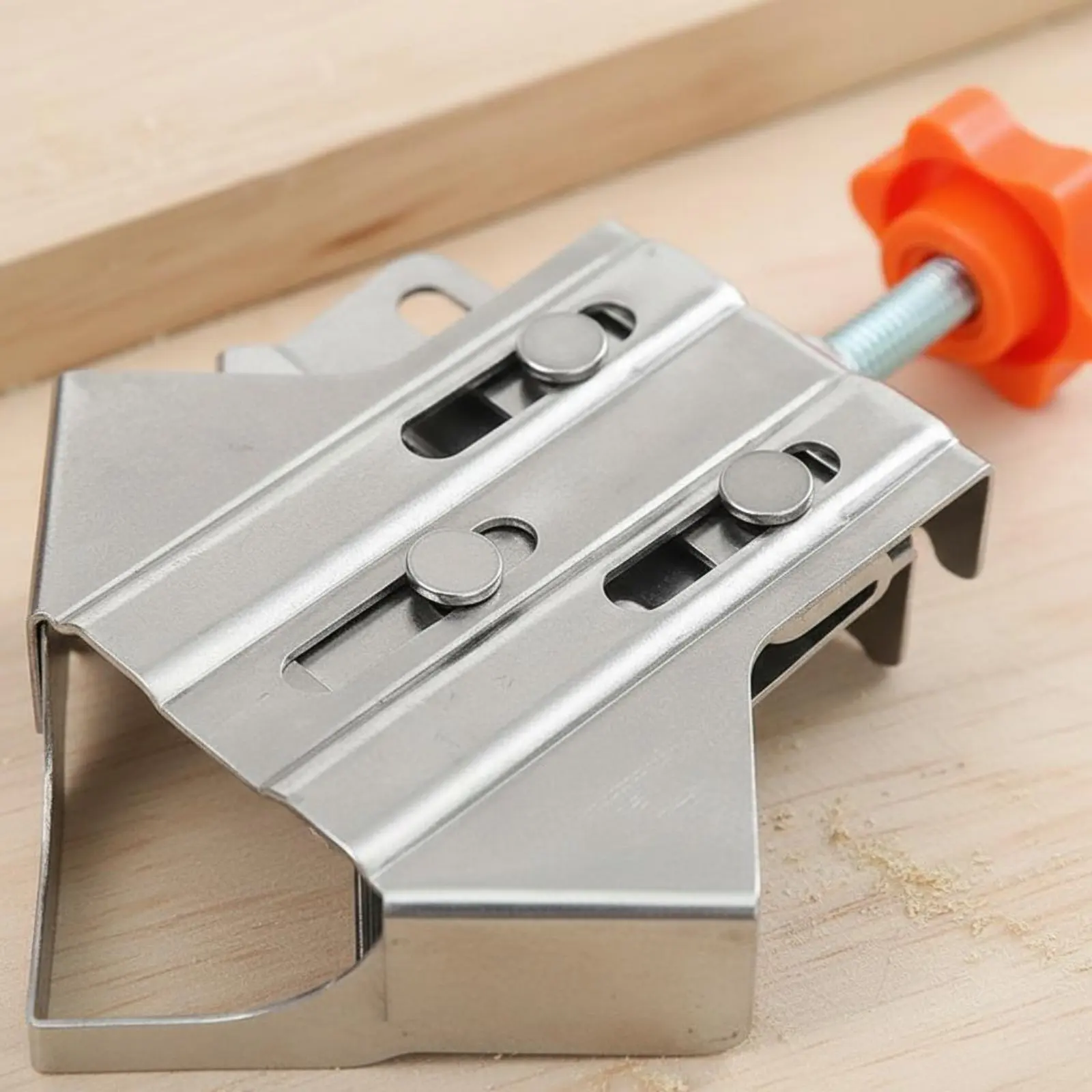 90 Degree Corner Clamp Easy Alignment Woodworking Corner Clamp Hardware Tool Rust Resistant Adjustable for Carpenters
90 Degree Corner Clamp Easy Alignment Woodworking Corner Clamp Hardware Tool Rust Resistant Adjustable for Carpenters