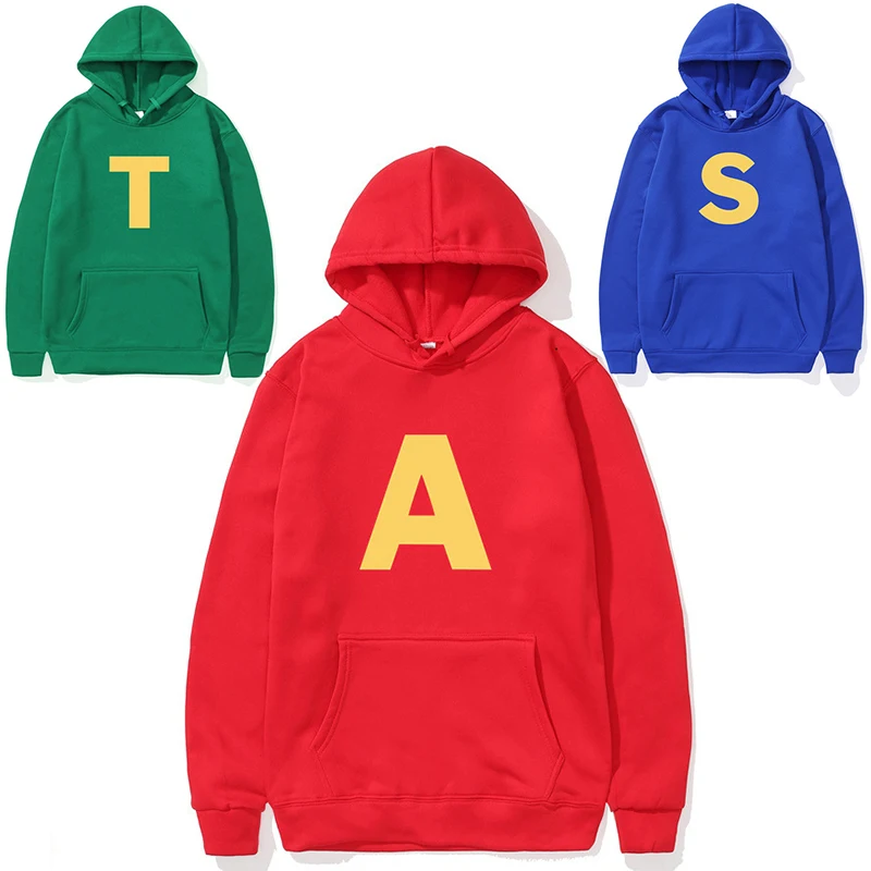 Модная повседневная спортивная одежда унисекс 2026 года: мужская толстовка с капюшоном «Альвин и шипуры», костюм на Хэллоуин, детский пуловер
Модная повседневная спортивная одежда унисекс 2026 года: мужская толстовка с капюшоном «Альвин и шипуры», костюм на Хэллоуин, детский пуловер