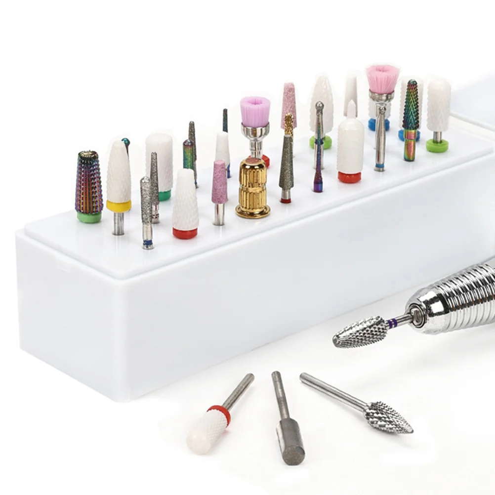 3Pcs Nail Drill Bits Storage Case Wear Resistant Organizer Polishing Head Holder Manicure Tool Display Nail Drill Bit Organizer
3Pcs Nail Drill Bits Storage Case Wear Resistant Organizer Polishing Head Holder Manicure Tool Display Nail Drill Bit Organizer
