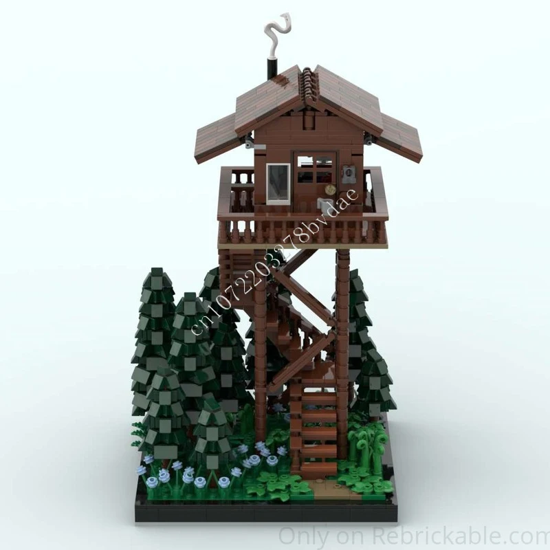 1610PCS Fire Lookout Tower MOC Creative street view DIY Model Building Blocks Architecture Education Assembly Toys Gifts
1610PCS Fire Lookout Tower MOC Creative street view DIY Model Building Blocks Architecture Education Assembly Toys Gifts