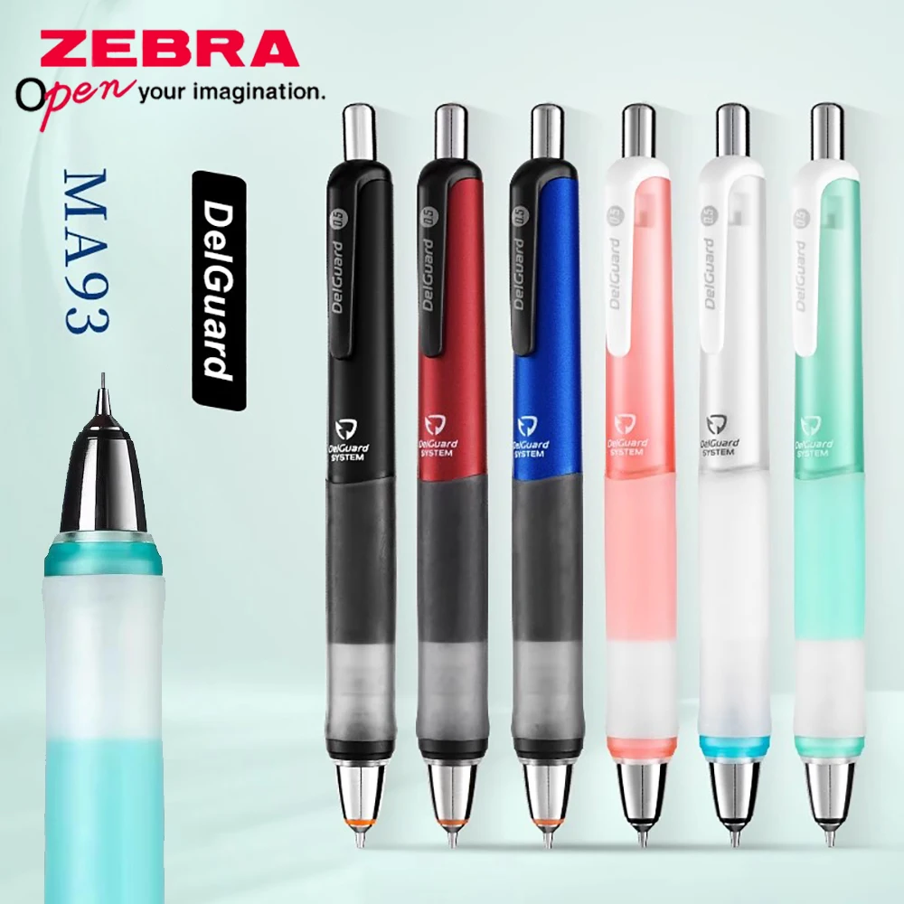 Японские механические карандаши ZEBRA MA93, карандаш для активности 0,5 мм, непрерывная свинцовая лента, ластик для головы, мягкий гелевый держатель, студенческие канцелярские принадлежности
Японские механические карандаши ZEBRA MA93, карандаш для активности 0,5 мм, непрерывная свинцовая лента, ластик для головы, мягкий гелевый держатель, студенческие канцелярские принадлежности