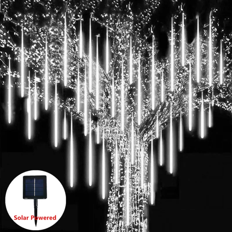 LED Meteor Shower Lights for Christmas Rain Drop Falling Fairy String Lights Party Outdoor Decor Garden Solar/US Plug/EU Plug
LED Meteor Shower Lights for Christmas Rain Drop Falling Fairy String Lights Party Outdoor Decor Garden Solar/US Plug/EU Plug