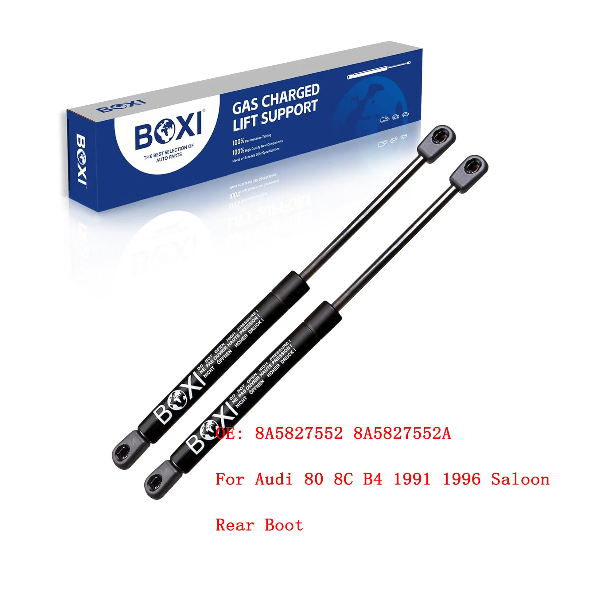BOXI 2Pcs 8A5827552 8A5827552A Rear Boot Shock Support For Audi 80 8C B4 1991 1996 Saloon Trunk Damper Gas Springs Lift Struts
BOXI 2Pcs 8A5827552 8A5827552A Rear Boot Shock Support For Audi 80 8C B4 1991 1996 Saloon Trunk Damper Gas Springs Lift Struts