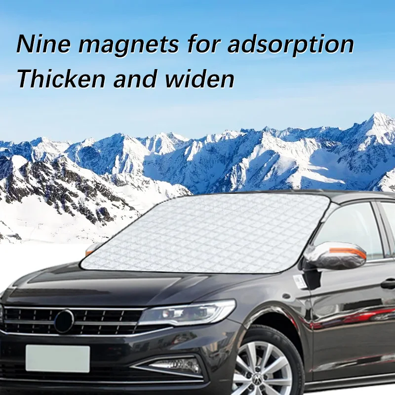 Magnetic Car Windshield Snow Cover Winter Ice-Frost Guard Sun Shade Protector For Volkswagen Bora Exterior Accessories
Magnetic Car Windshield Snow Cover Winter Ice-Frost Guard Sun Shade Protector For Volkswagen Bora Exterior Accessories