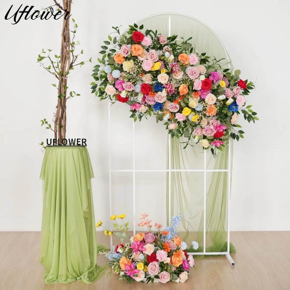 Uflower Colorful Rose Greenery Flower Row Flower Ball Wedding Backdrop Decor Flower Arrangement Arch Flower Party Event Props
Uflower Colorful Rose Greenery Flower Row Flower Ball Wedding Backdrop Decor Flower Arrangement Arch Flower Party Event Props