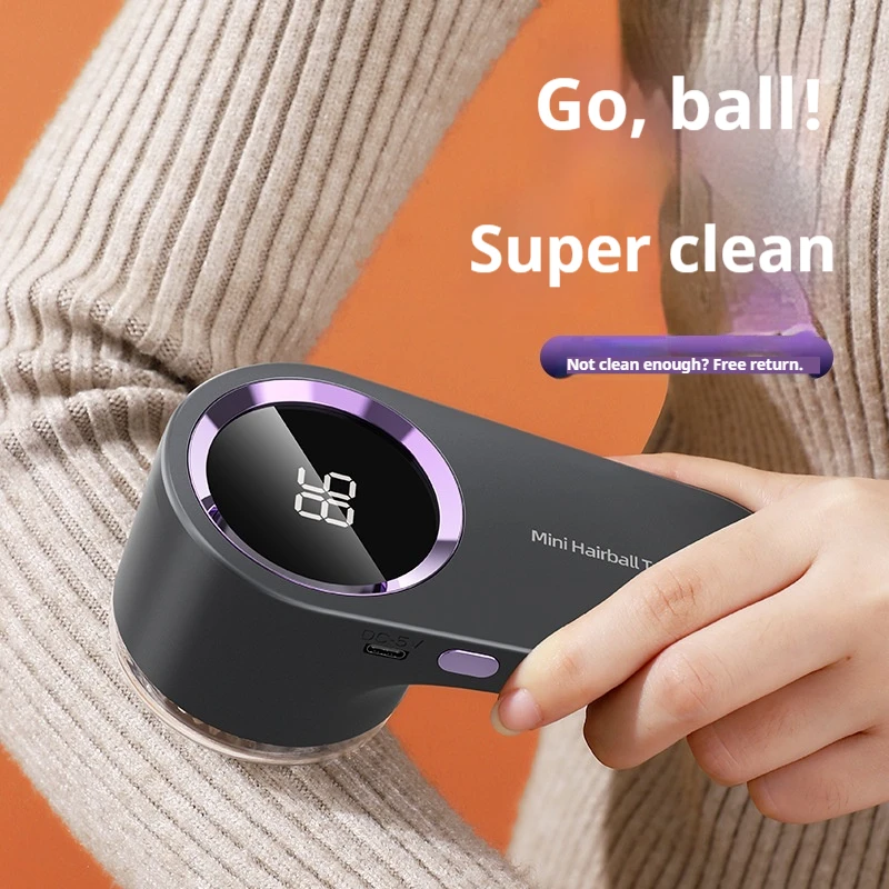 Fabric Shaver Lint Remover Led Digital Display Rechargeable Type C Charging Six Blade Portable For Clothing Home Hair Remover
Fabric Shaver Lint Remover Led Digital Display Rechargeable Type C Charging Six Blade Portable For Clothing Home Hair Remover