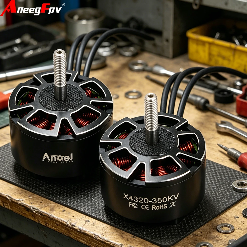 4 шт. UAngel X4320 350KV 3-8S высокоскоростной бесщеточный двигатель с валом 6 мм для радиоуправляемых самолетов и FPV дронов
4 шт. UAngel X4320 350KV 3-8S высокоскоростной бесщеточный двигатель с валом 6 мм для радиоуправляемых самолетов и FPV дронов