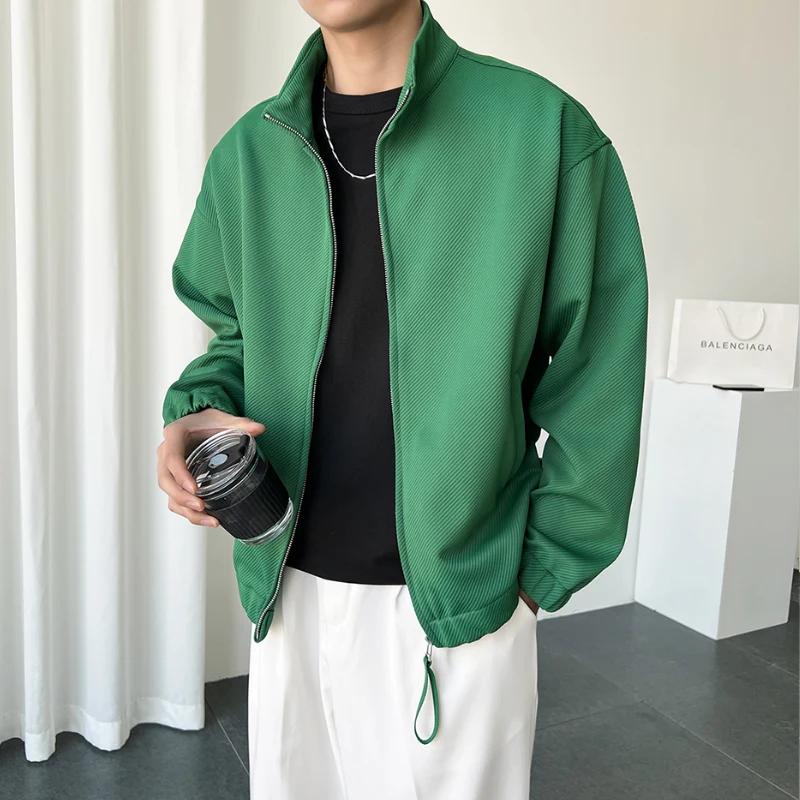 2024 Men's Spring Autumn New Stand Collar Loose Cardigans Male Solid Color Knit Jackets Men Long Sleeve Casual Sweater Coat S383
2024 Men's Spring Autumn New Stand Collar Loose Cardigans Male Solid Color Knit Jackets Men Long Sleeve Casual Sweater Coat S383