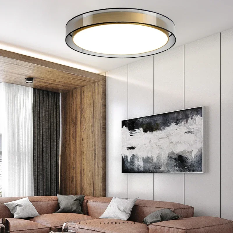 Modern Nordic Led Ceiling Light Round Bedroom Restaurant Study Creative Ceiling Lamp Copper Home Decoration Indoor Lighting
Modern Nordic Led Ceiling Light Round Bedroom Restaurant Study Creative Ceiling Lamp Copper Home Decoration Indoor Lighting