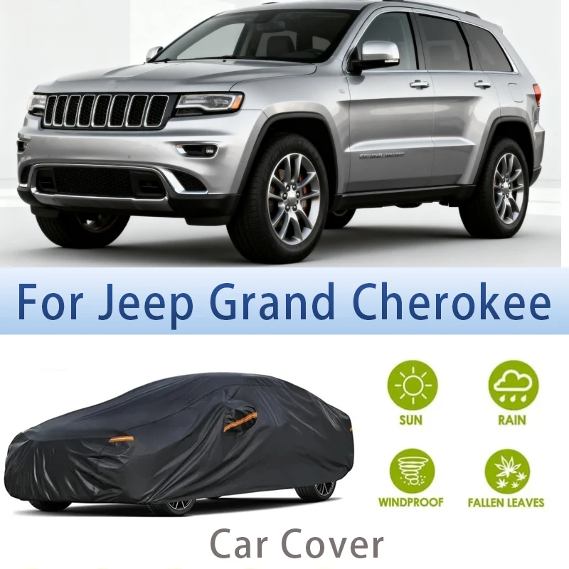 For Jeep Grand Cherokee Outdoor Protection Full Car Covers Snow Cover Sunshade Waterproof Dustproof Exterior Car accessories
For Jeep Grand Cherokee Outdoor Protection Full Car Covers Snow Cover Sunshade Waterproof Dustproof Exterior Car accessories