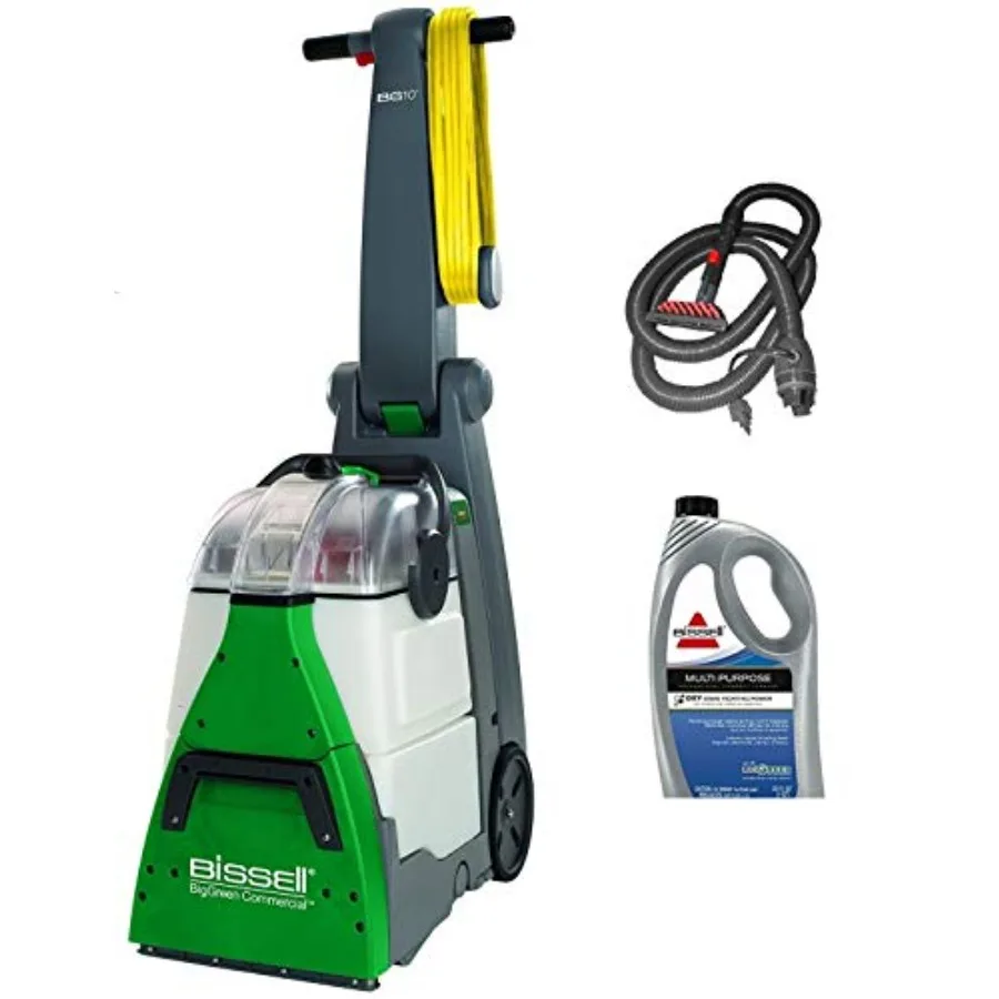 BigGreen Commercial BG10 2 Motor Extracter Machine with Upholstery Tool and 32 oz Shampoo Bundle for Deep Cleaning in Black wit
BigGreen Commercial BG10 2 Motor Extracter Machine with Upholstery Tool and 32 oz Shampoo Bundle for Deep Cleaning in Black wit