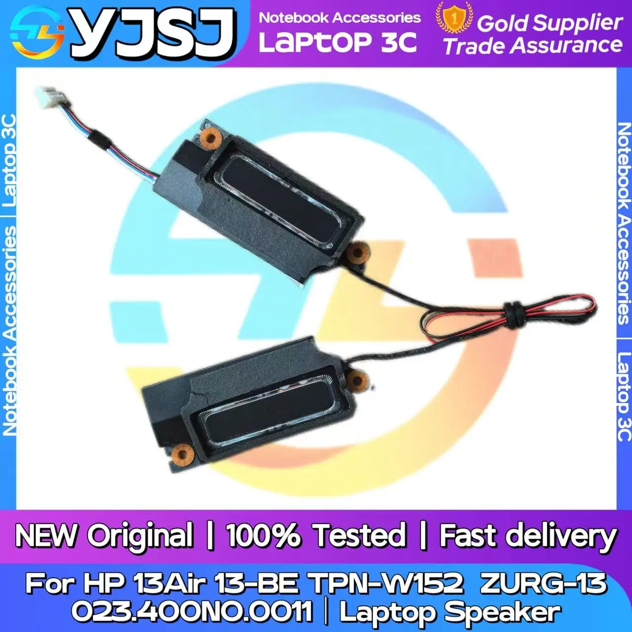 Новый оригинальный аудиодинамик для ноутбука HP 13Air 13-BE TPN-W152 ZURG-13, встроенный динамик, звуковой сигнал 023.400NO.0011 
Новый оригинальный аудиодинамик для ноутбука HP 13Air 13-BE TPN-W152 ZURG-13, встроенный динамик, звуковой сигнал 023.400NO.0011