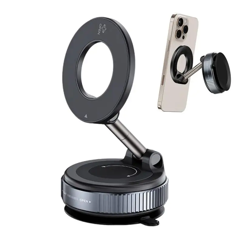 Strong Magnetic Phone Finger Ring Holder Car Mount Electric Vacuum Magnetic Holder Foldable Strong Suction Stand For Phone
Strong Magnetic Phone Finger Ring Holder Car Mount Electric Vacuum Magnetic Holder Foldable Strong Suction Stand For Phone