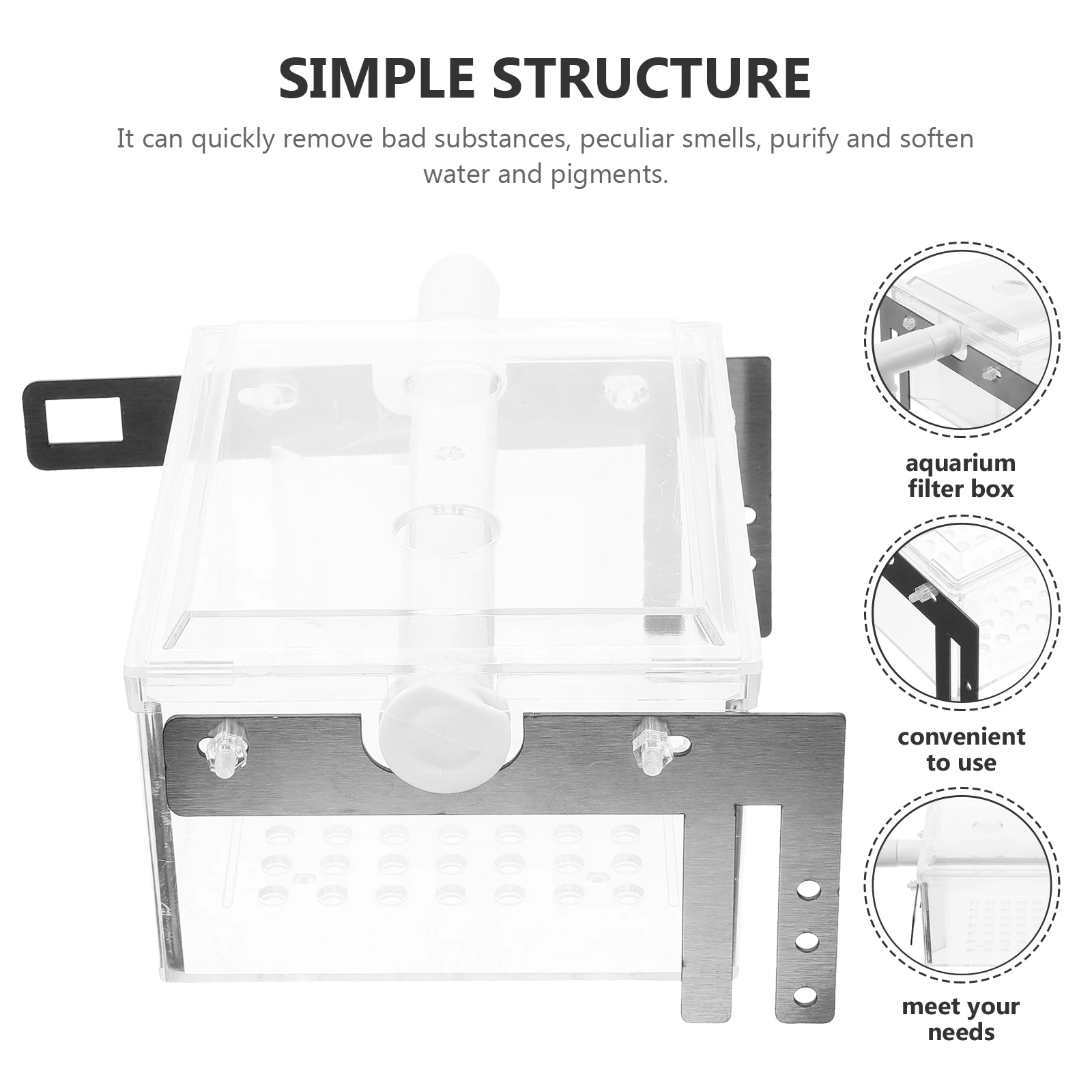Drip Filter Box Water Housing Small Fish Tank Aquarium Filtration Acrylic Accessories Office
Drip Filter Box Water Housing Small Fish Tank Aquarium Filtration Acrylic Accessories Office