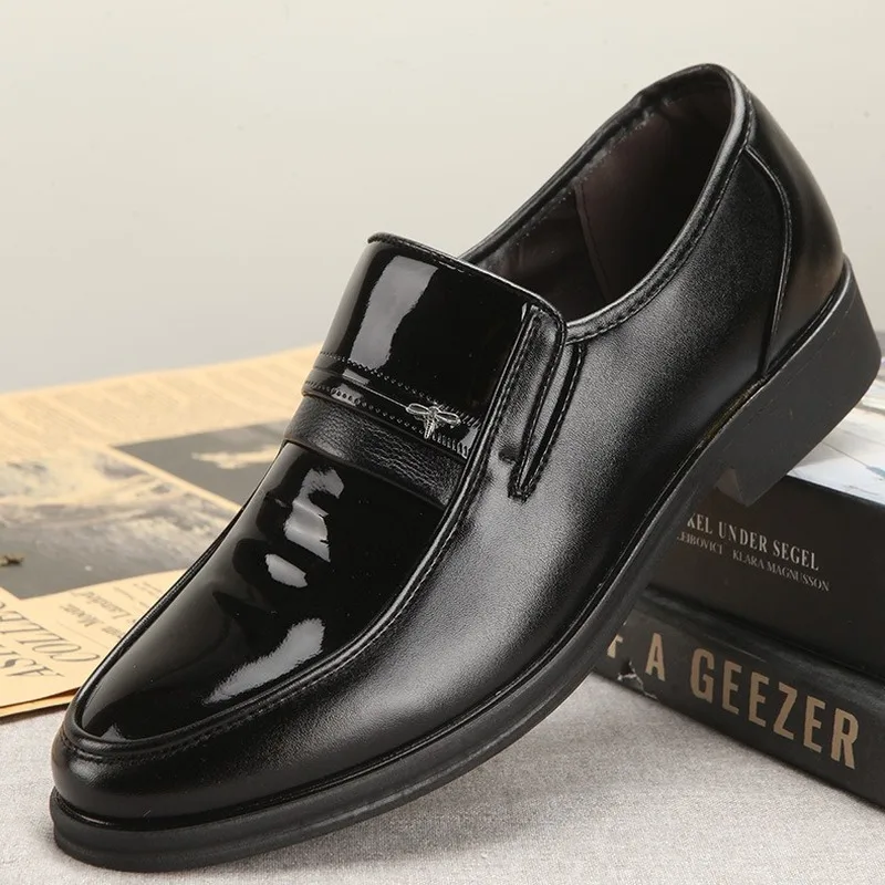 Whoholl Brand Classic Business Men's Dress Shoes Fashion Elegant Formal Wedding Shoes Men Slip on Office Oxford Shoes for Men
Whoholl Brand Classic Business Men's Dress Shoes Fashion Elegant Formal Wedding Shoes Men Slip on Office Oxford Shoes for Men